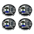 4pcs 75MM Mercedes Centre Caps Affalterbach