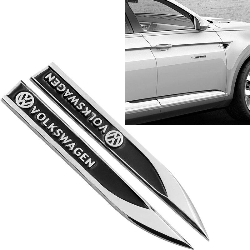 2pcs Volkswagen Side Badge