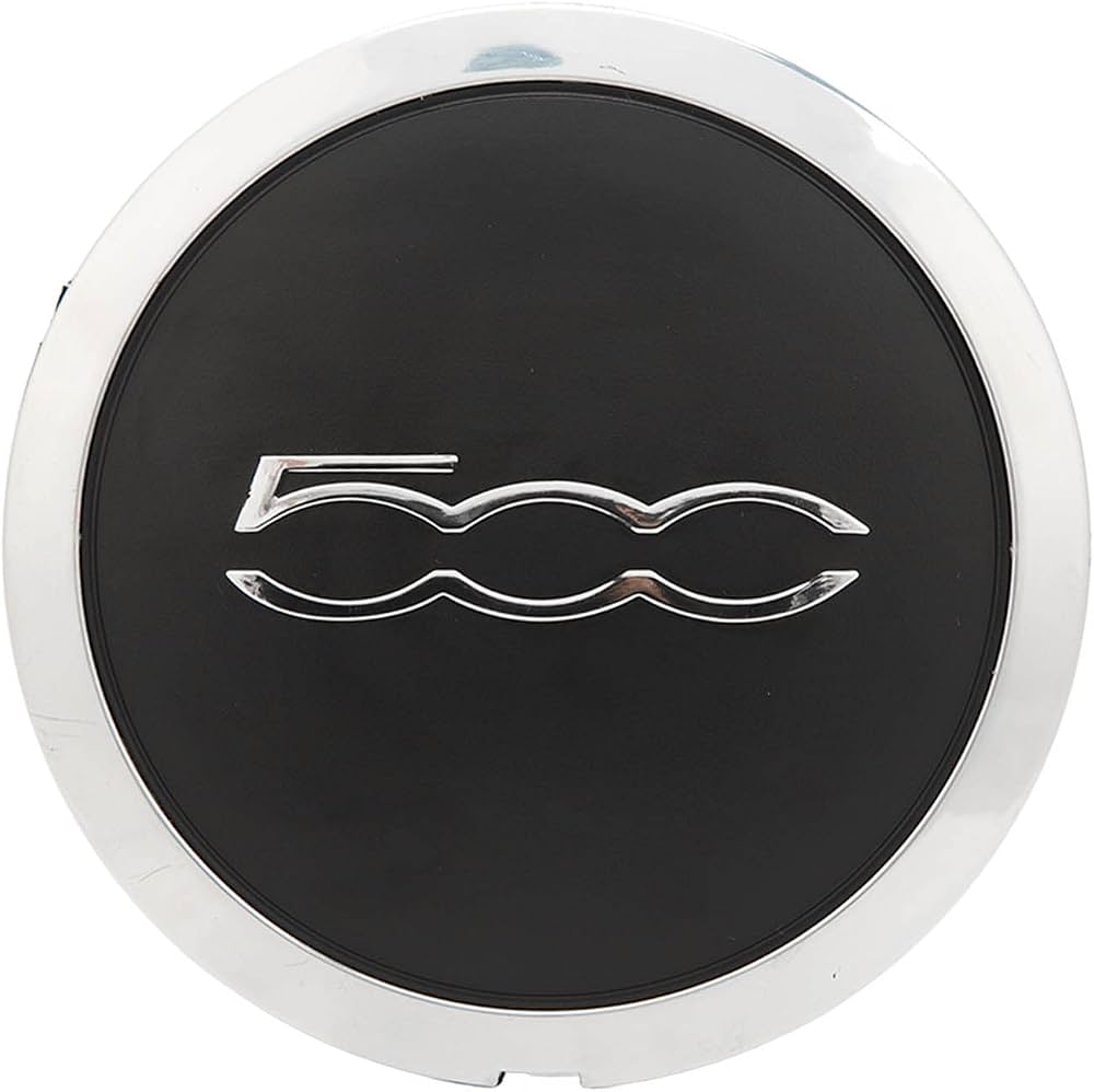 1pcs 133mm Fiat 500 Centre Cap 68078419AC