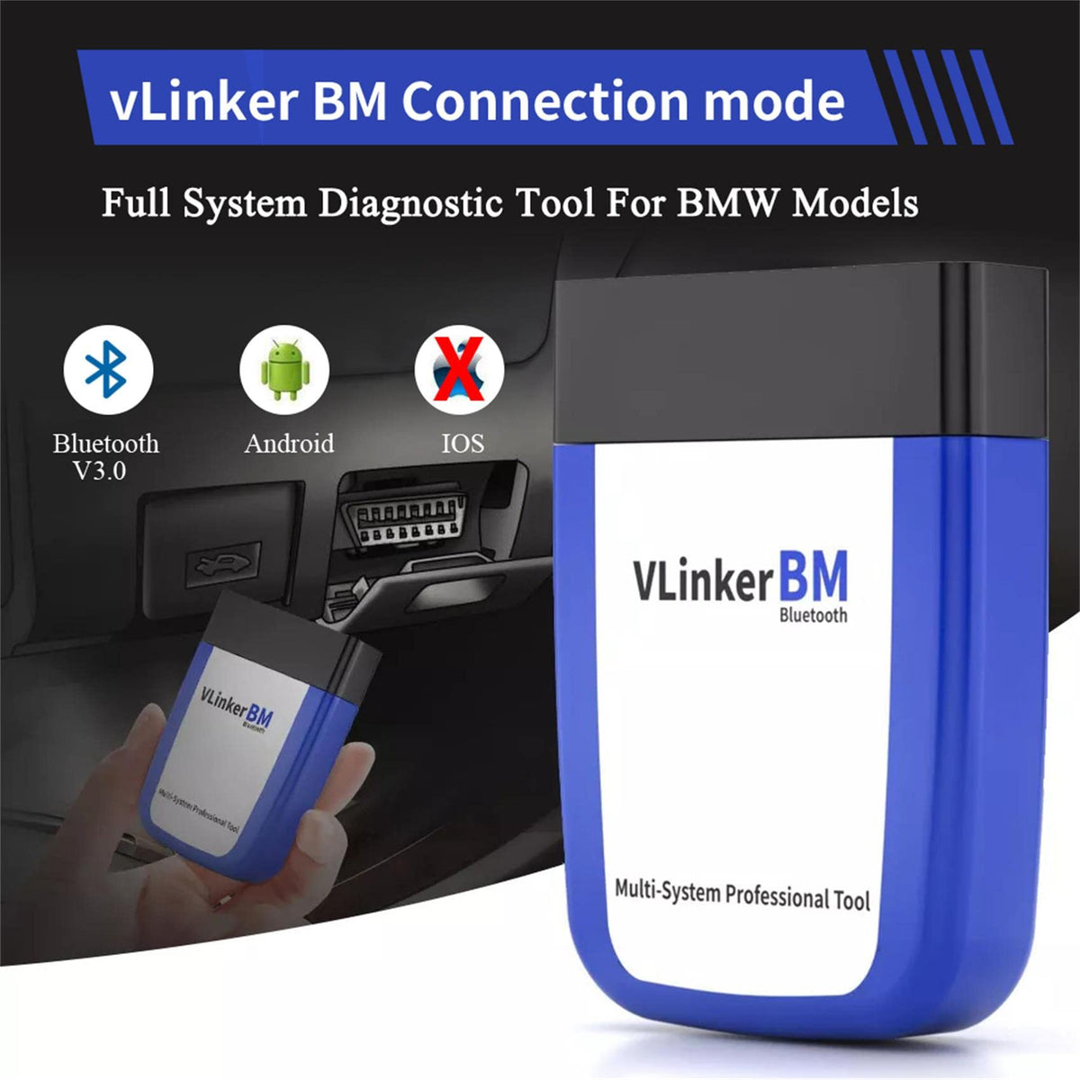 Vgate VLinker BM/BM+ Diagnostic Tool