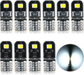 10x W5W 168 194 T10 LED Canbus Light Bulbs