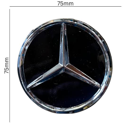 4pcs 75MM Mercedes Centre Caps
