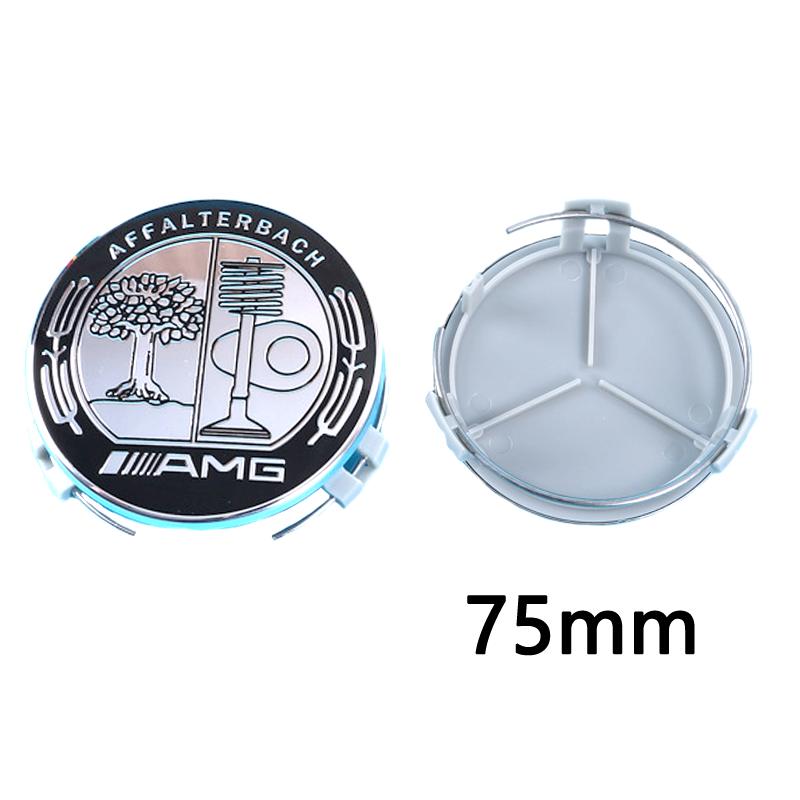 4pcs 75MM Mercedes Centre Caps