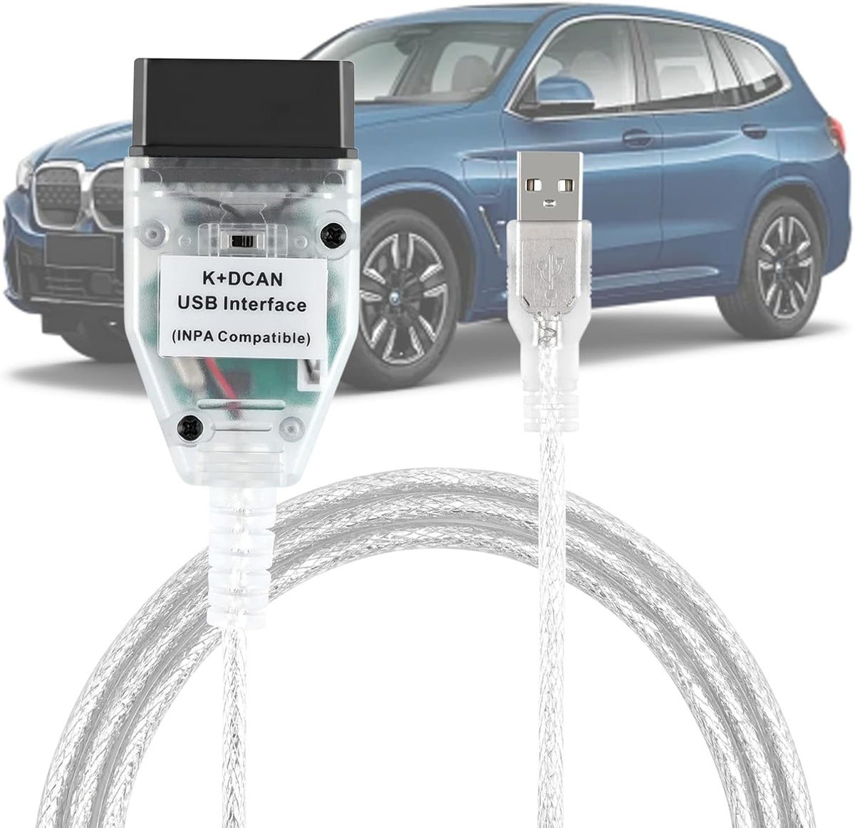 BMW K DCAN Cable With Switch FTDI FT232RL Chip INPA Diagnostic Tool