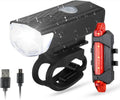 Front and Back Bike Lights USB Rechargeable