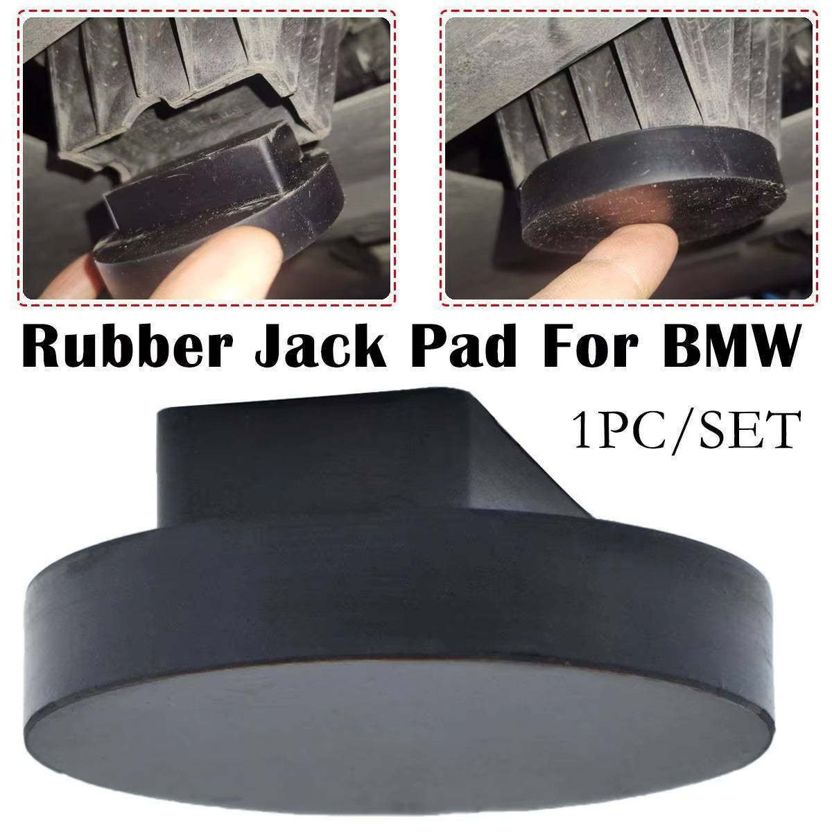 Car Jack Rubber Pad Jack Lift Frame Protection Adapter For BMW
