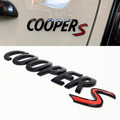 MINI Piano Black Gloss Metal Cooper S Badge 51145A08003