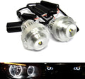 LED Angel Eye Halo Ring Light Bulbs 6000K For BMW 5 Series
