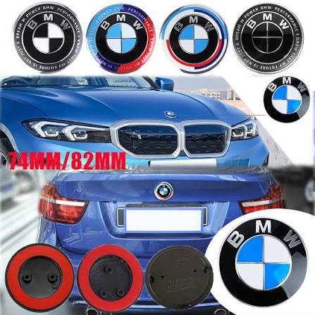 74/82mm Car Badge Replacement For BMW M Performance M3 M5 M6 F01 F20 X2 X6