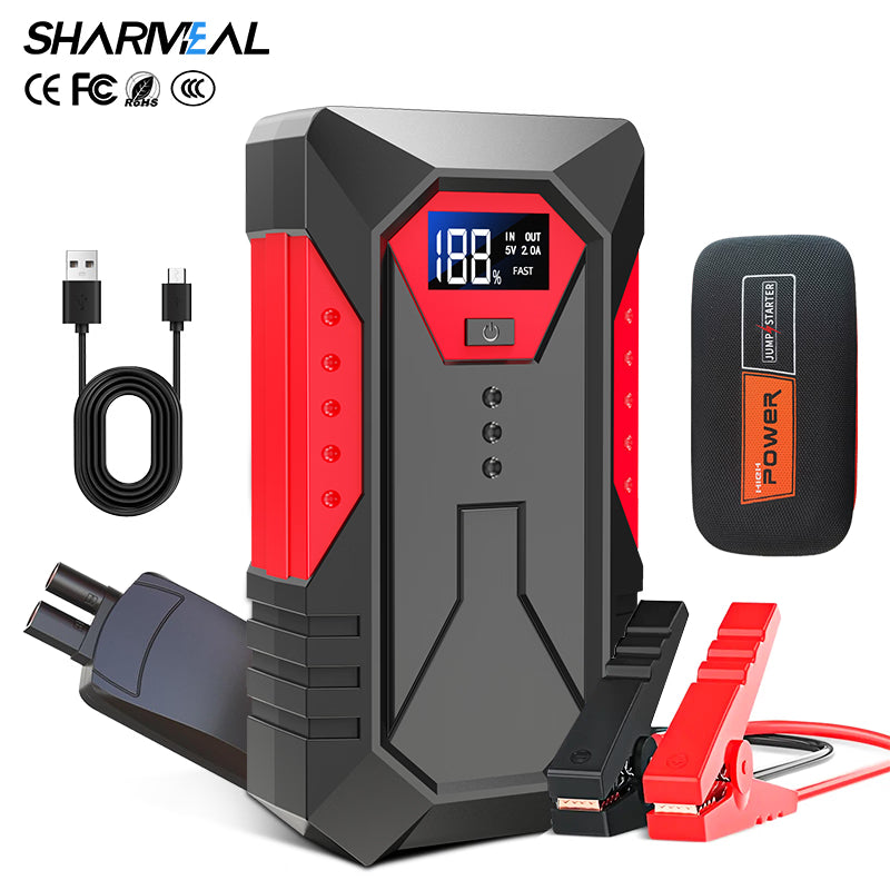 600a Portable Car Jump Starter Power Bank Charger 12V