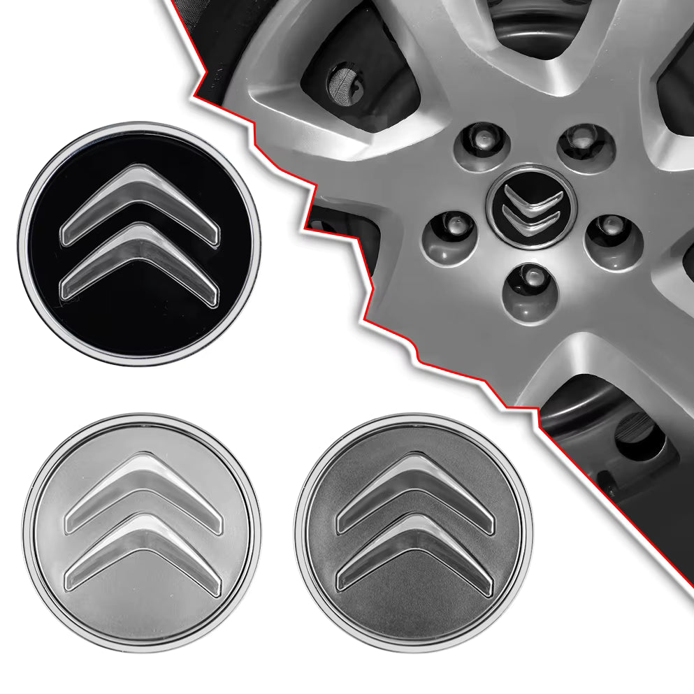 4pcs 60mm Citroen Centre Caps