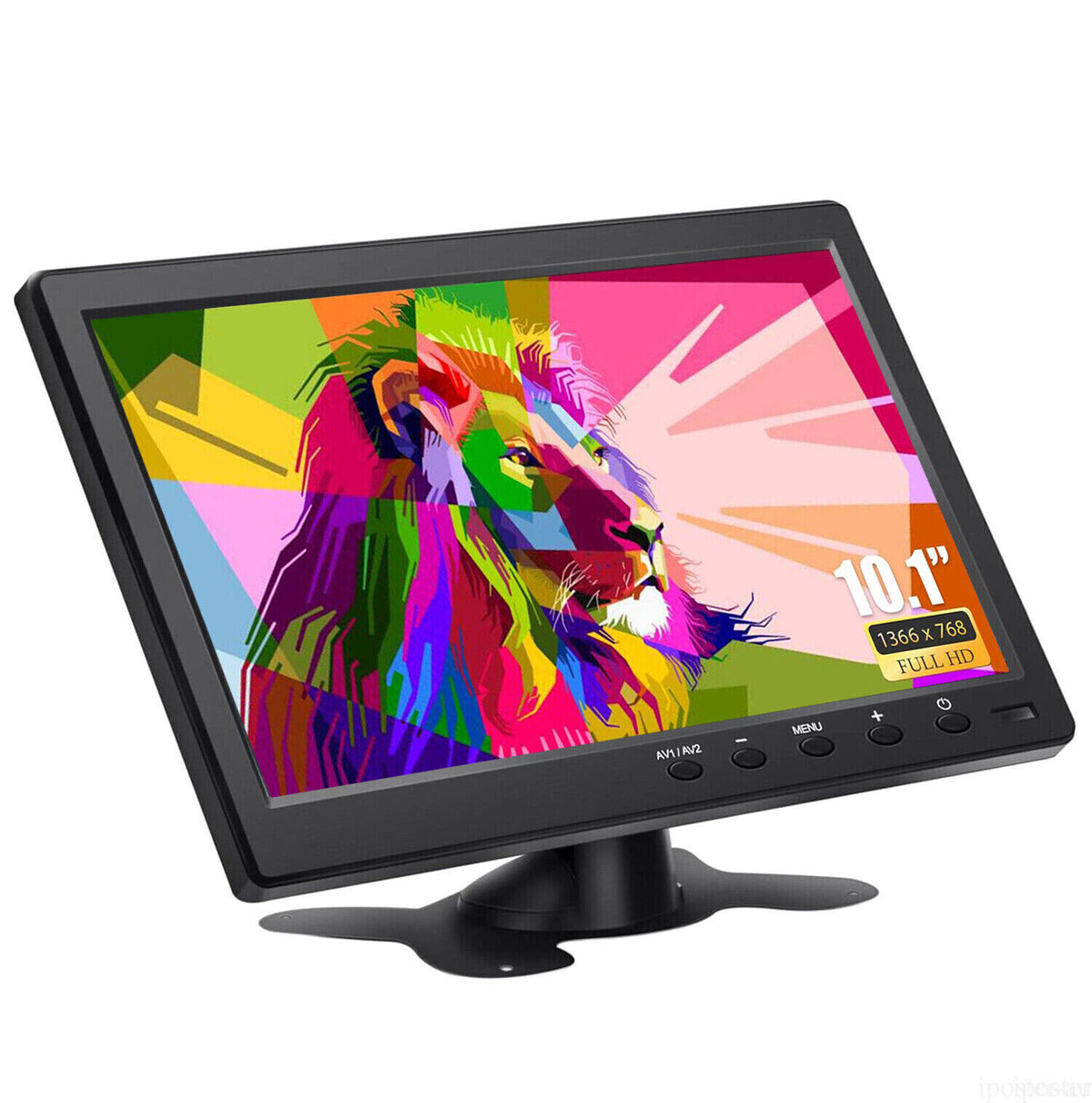 10.1'' Display Security Monitor LCD HD Digital Screen HDMI/VGA/AV/USB/SD Video Input PC/TV/DVD Player Car Monitor