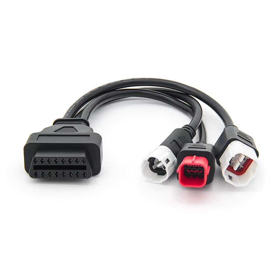 Motorcycle Diagnostic Cable for Yamaha 3Pin 4Pin for Honda 6PIN
