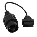 BMW 20 pin to OBD2 Female Connector