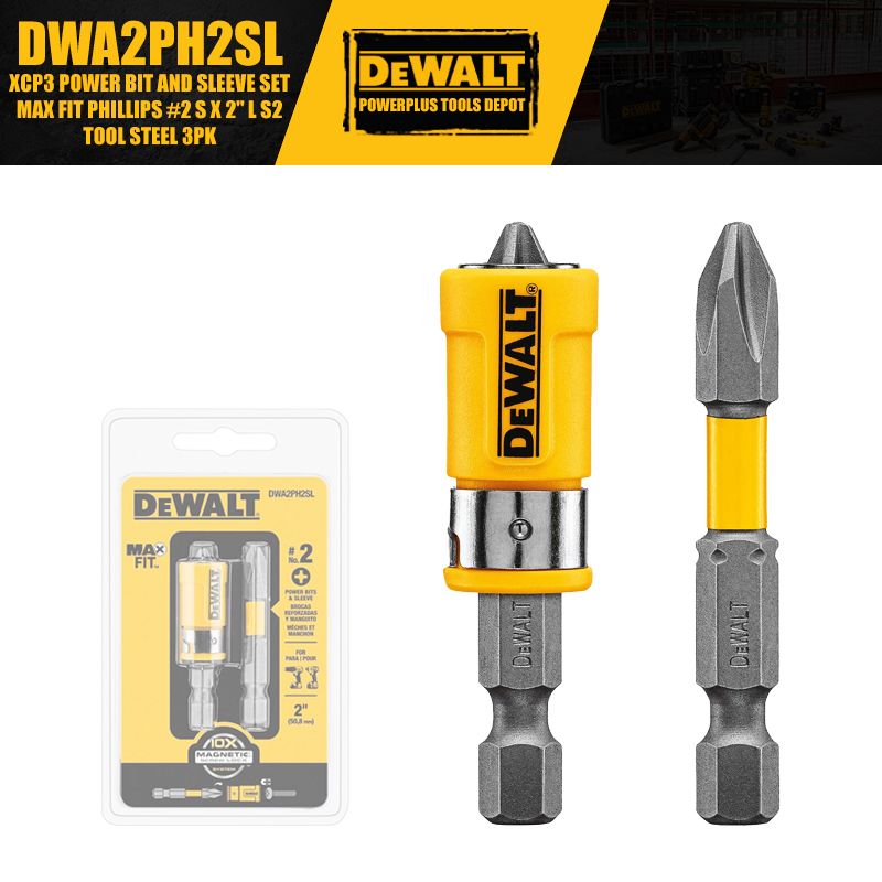 DEWALT DWA2PH2SL XCP3 Power Bit