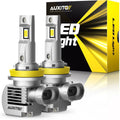 AUXITO 2Pcs Canbus LED Headlight Bulb H8 H9 H11 H16(jp) 22000LM