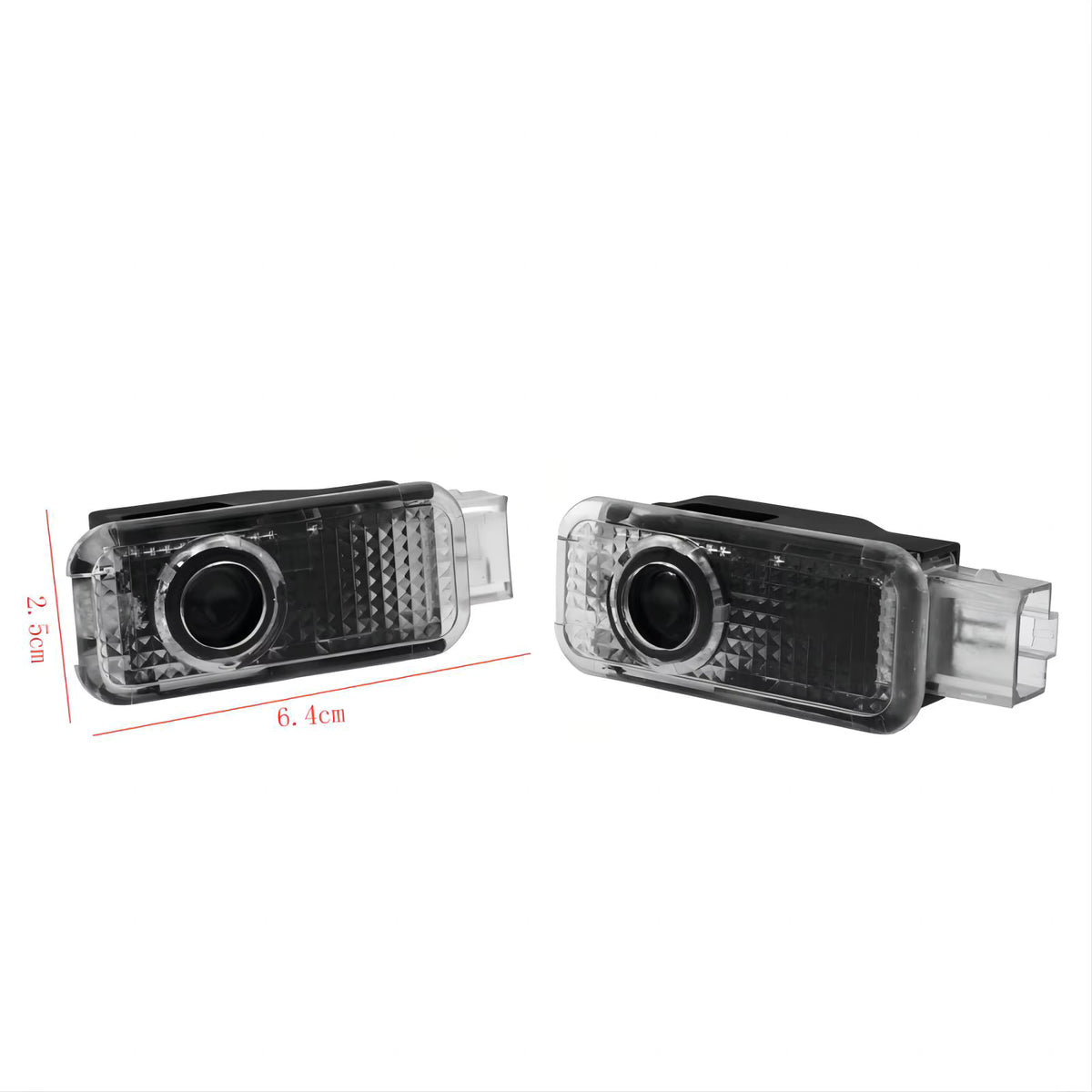 2pcs Car Door Welcome Light Led Projector Lamp For AUDI