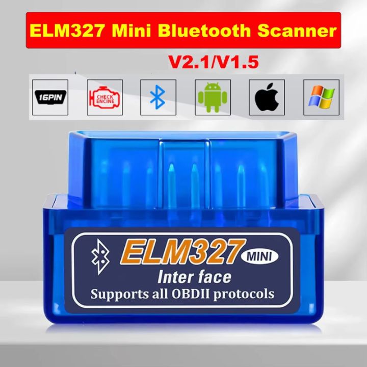 ELM327 V1.5 V2.1 Bluetooth OBD2 Scanner Code