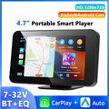 4.7'' Car EQ FM GPS Smart Screen Player Carplay Android Auto Bluetooth FM Transmission Airplay Android Cast AUX