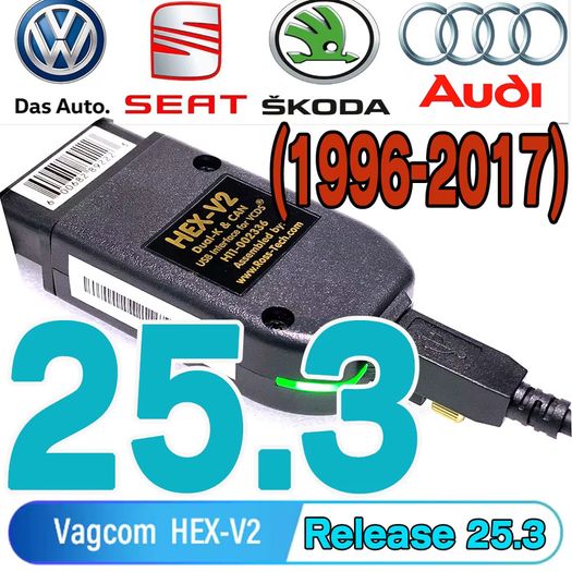 Vcds Vag Com Scanner 25.3.0 25.3 Vagcom
